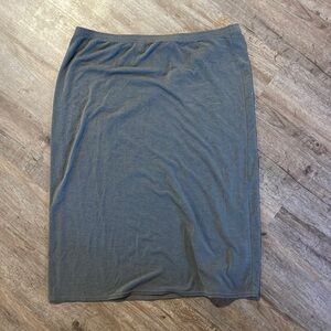 BANANA REPUBLIC STRECH MIDI SKIRT (X-Large)
